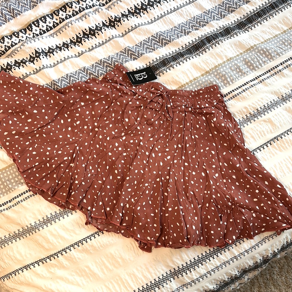 Blue B size medium ruffle skort
